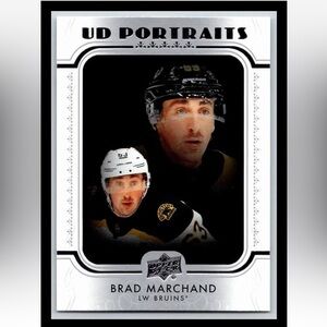 Brad Marchand 2019/20 Upperdeck Boston Bruins Insert Hockey Card